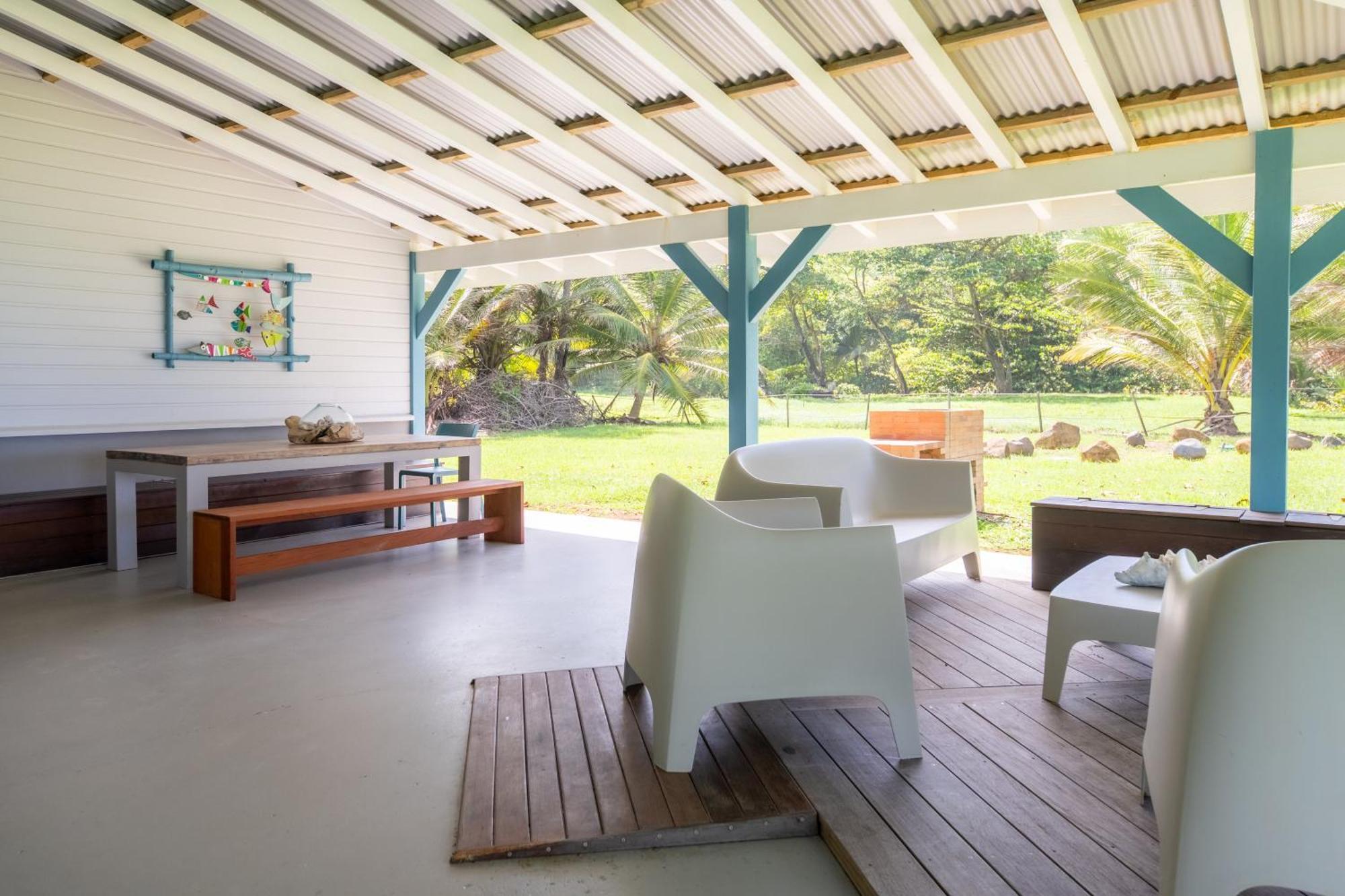 Maison D'O Baie De Saint-Jacques, Sur Une Plage Sauvage Sainte Marie Bagian luar foto